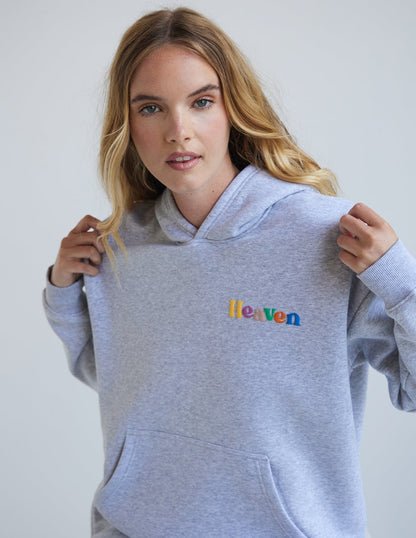 Elevated Faith Heaven Heather Grey Unisex Hoodie