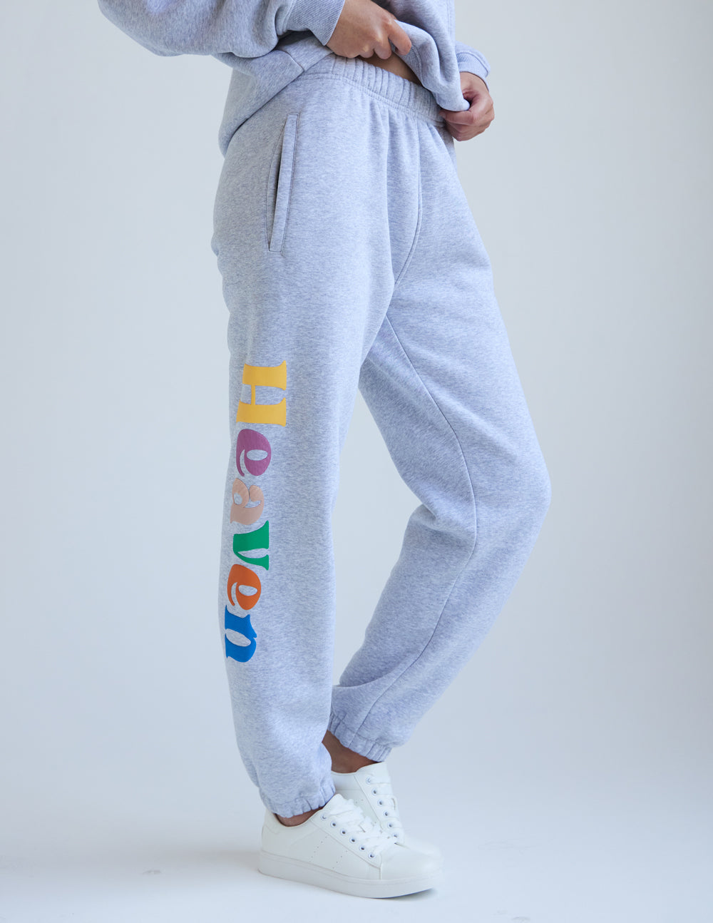 Elevated Faith Heaven Heather Grey Unisex Sweatpant