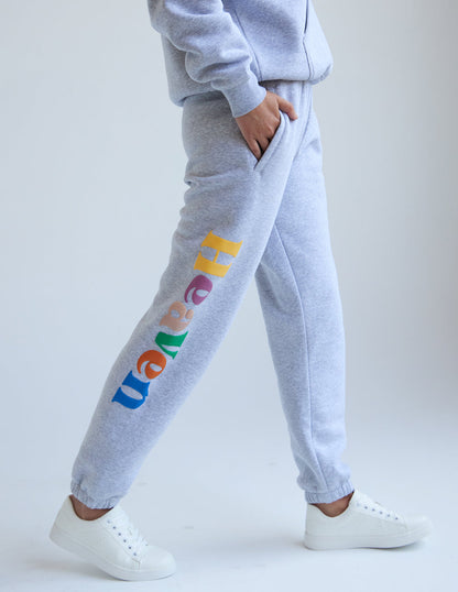 Elevated Faith Heaven Heather Grey Unisex Sweatpant