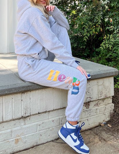 Elevated Faith Heaven Heather Grey Unisex Sweatpant