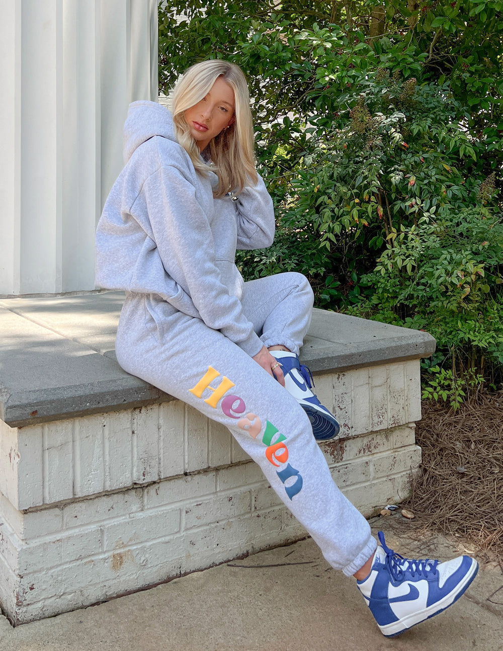 Elevated Faith Heaven Heather Grey Unisex Sweatpant