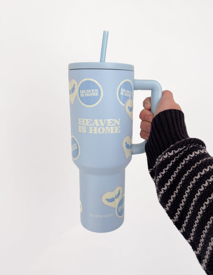 Elevated Faith Heaven Is Home 40 oz Ascend Tumbler
