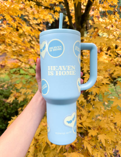 Elevated Faith Heaven Is Home 40 oz Ascend Tumbler