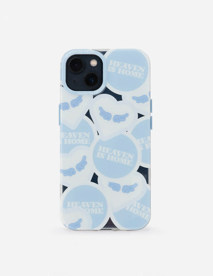 Elevated Faith Heaven Is Home Phone Case