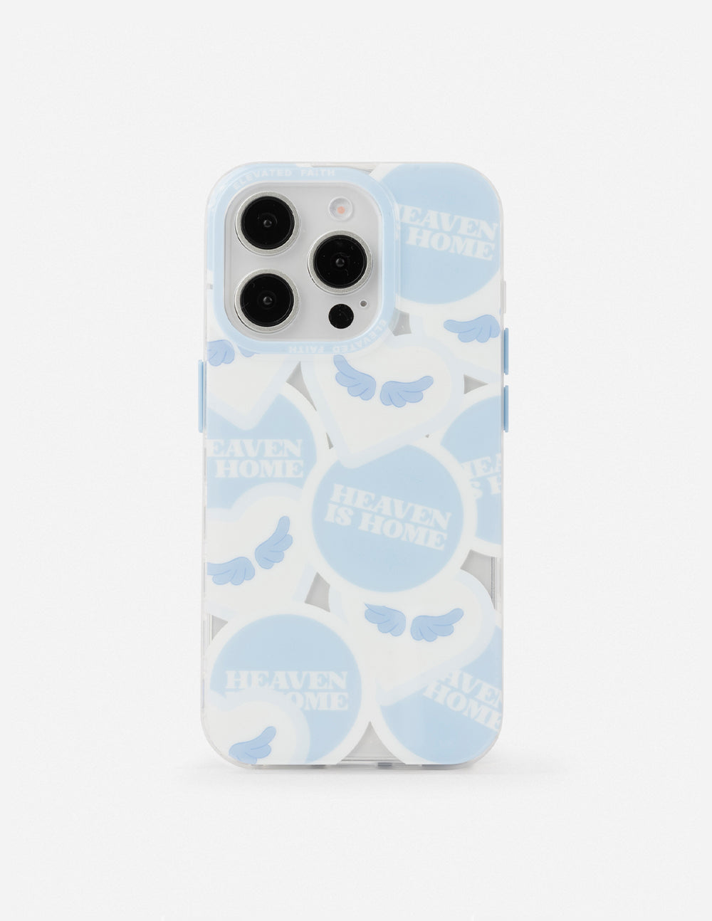 Elevated Faith Heaven Is Home Phone Case
