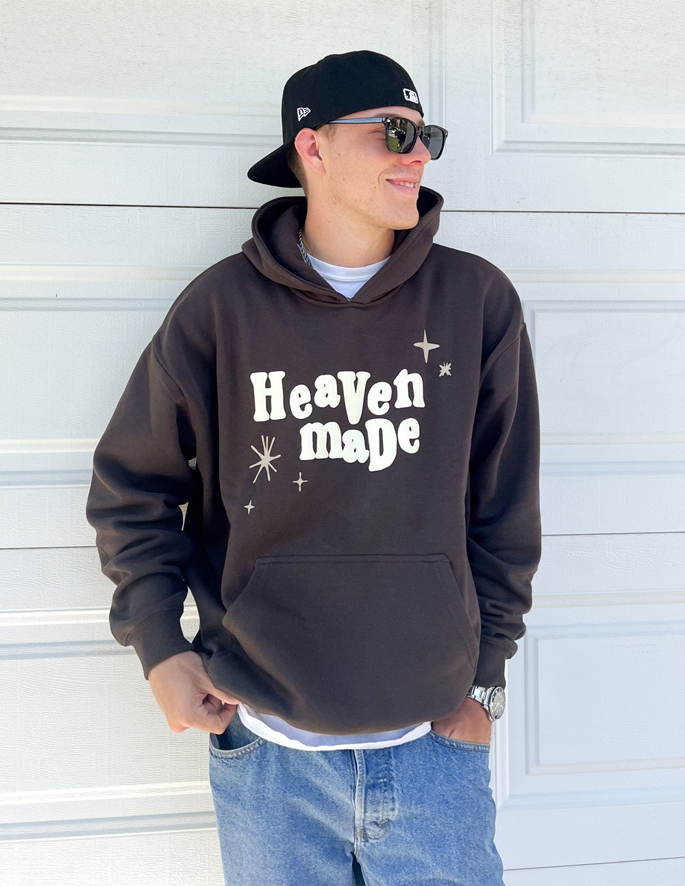 Elevated Faith Heaven Made Unisex Hoodie