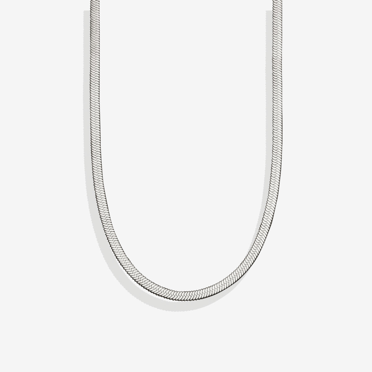 Mint & Lily Herringbone Gold Chain Necklace
