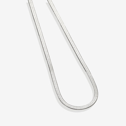 Mint & Lily Herringbone Gold Chain Necklace