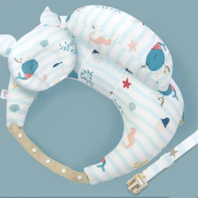 Multifunction Nursing Pillow – Baby Feeding & Shaping Pillow with Shoulder Strap
