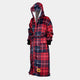 Navy Red Tartan