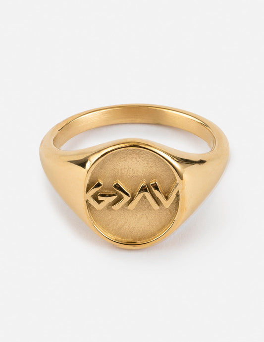 Elevated Faith Highs and Lows Signet Ring