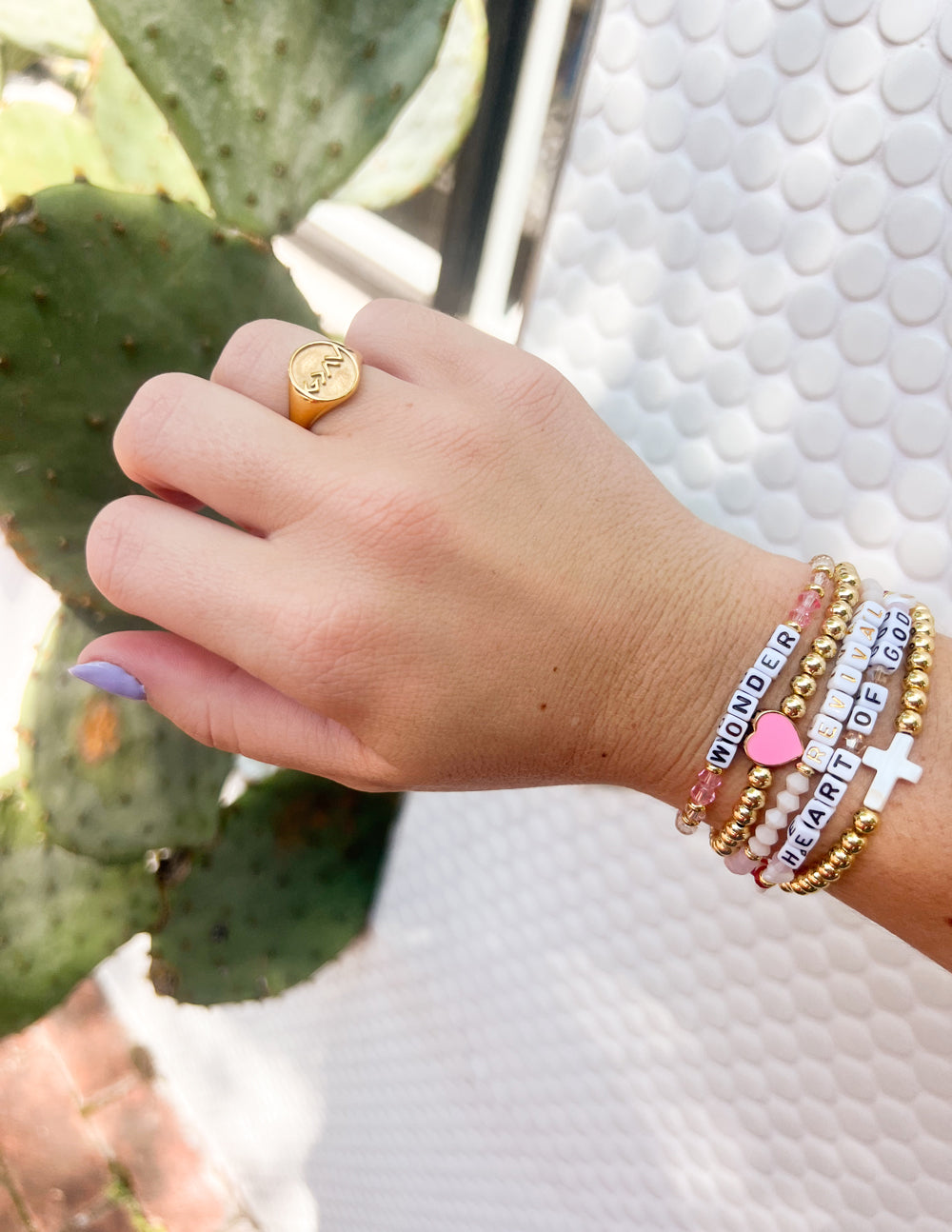 Elevated Faith Highs and Lows Signet Ring