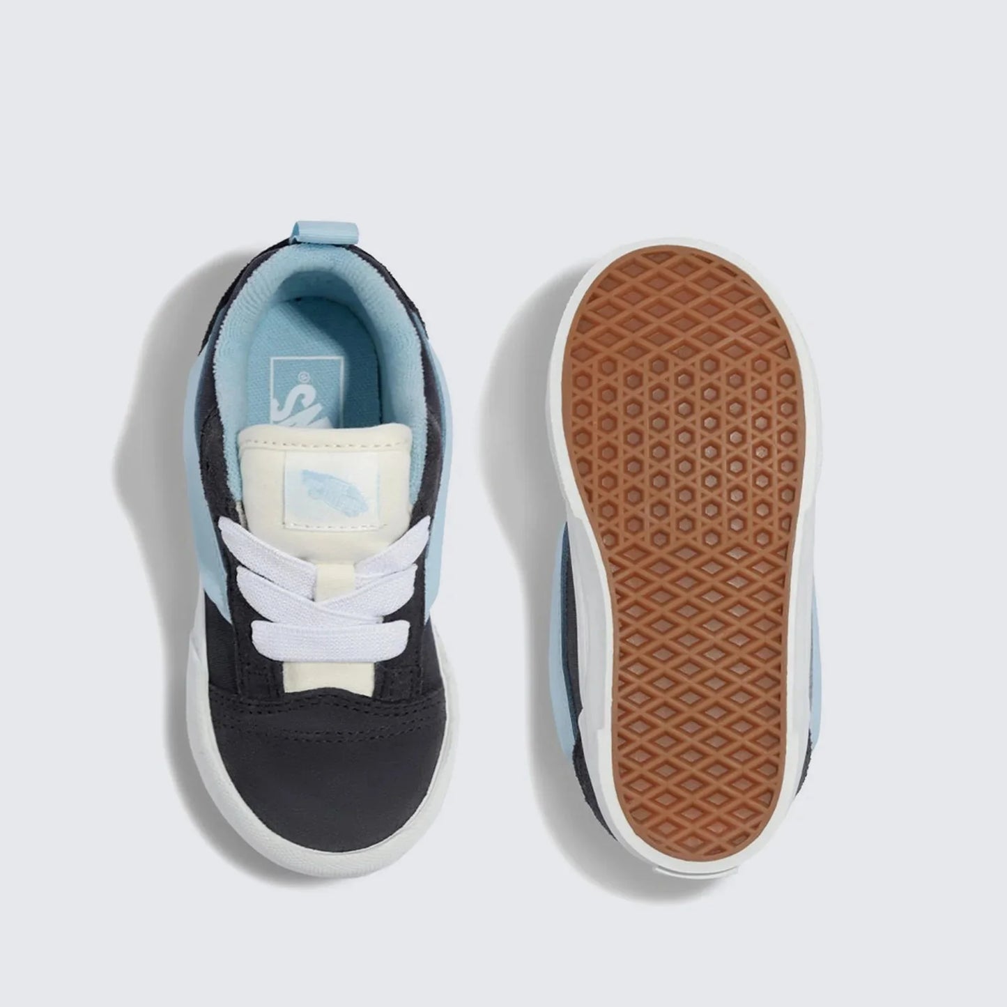 [vn000d2ty31] Youth Vans Knu Skool - Grey/blue