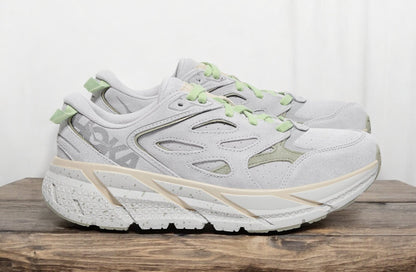 Hoka Men's U Clifton L Suede Athletic Shoes