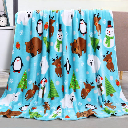 Elegant Comfort 50" x 60" Holiday Velvet Plush Blanket Throw - 50 x 60 inches