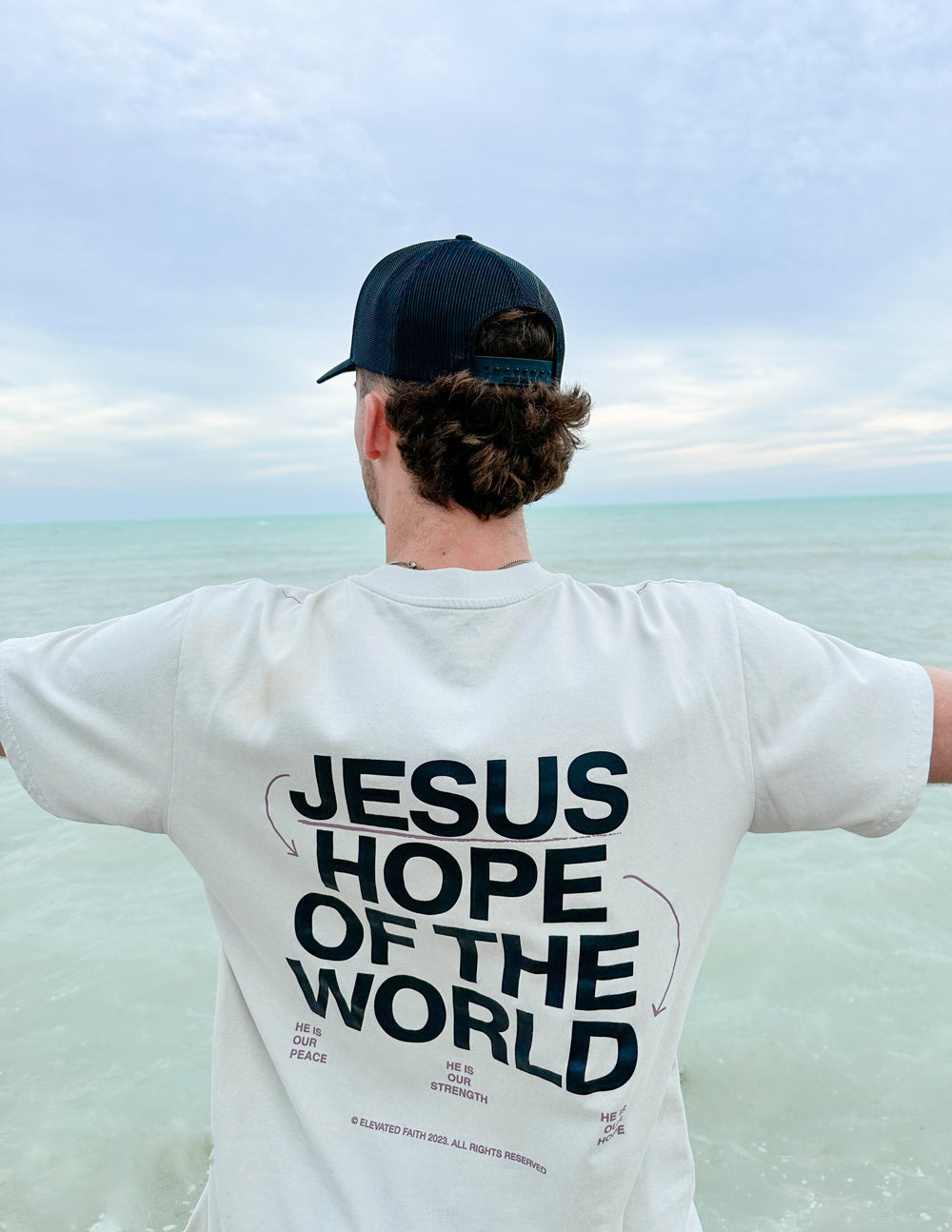 Elevated Faith Hope of the World Unisex Tee