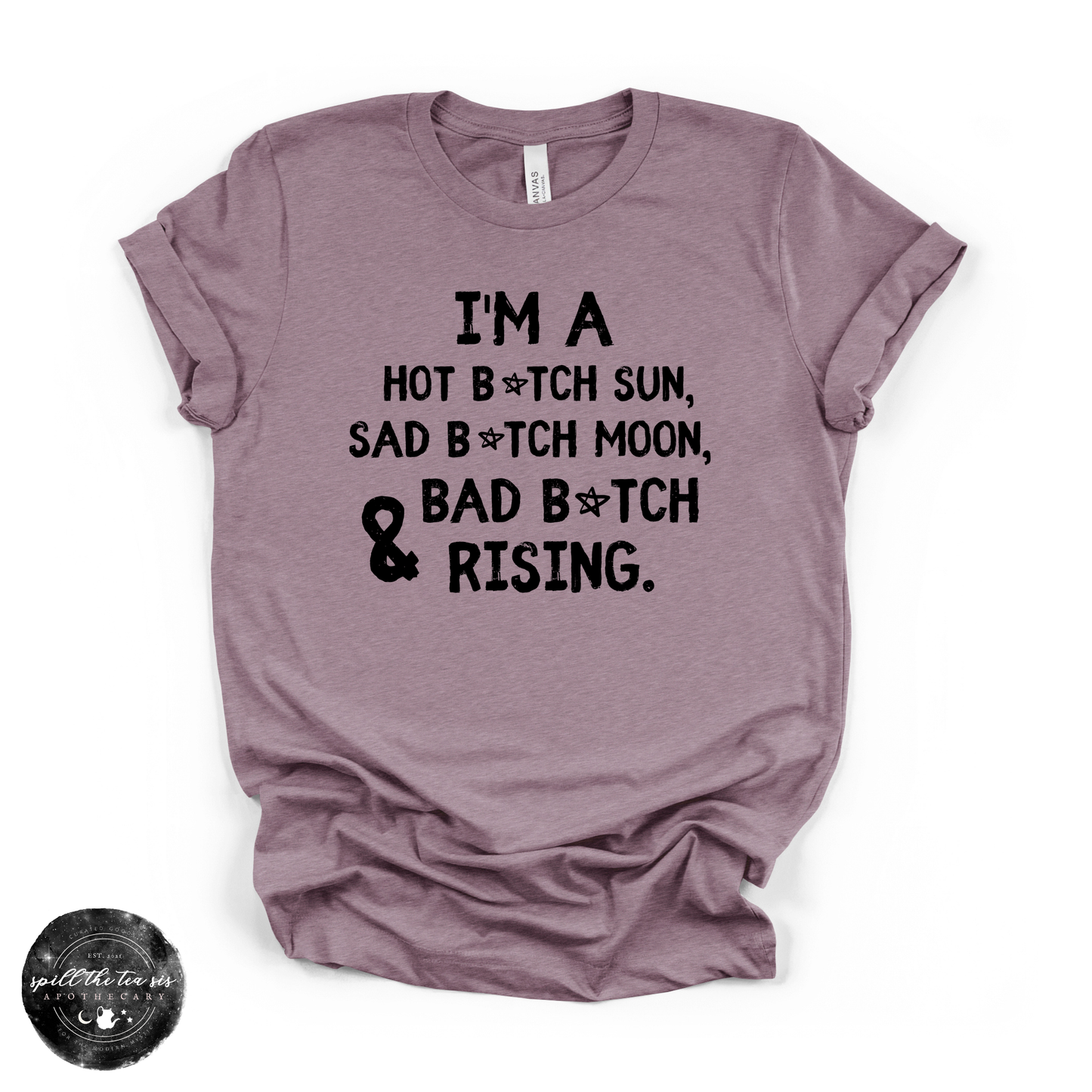 Sun Moon Rising Tee | Astrology Graphic T-Shirt