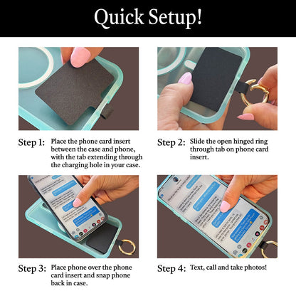 Clip & Go Strap w/RFID Pouch Solid