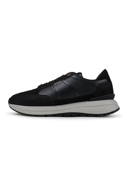 Hugo Boss Mens Jace Runn Shoes - Black