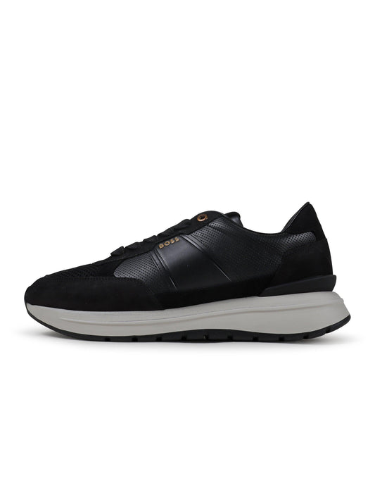 Hugo Boss Mens Jace Runn Shoes - Black