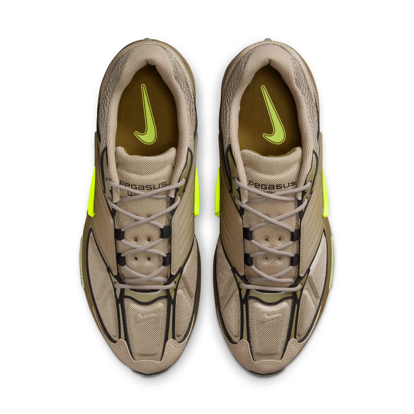 Nike Men's Air Pegasus Wave 'Khaki Pacific Moss Olive Flak Volt' Sneakers