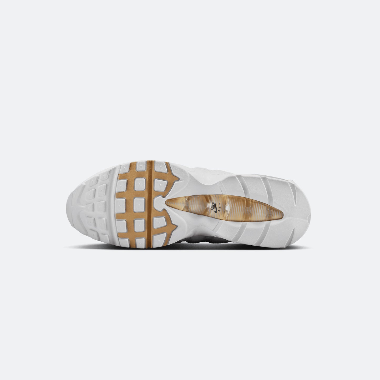 Nike Men's Air Max 95 OG Big Bubble White/Team Gold