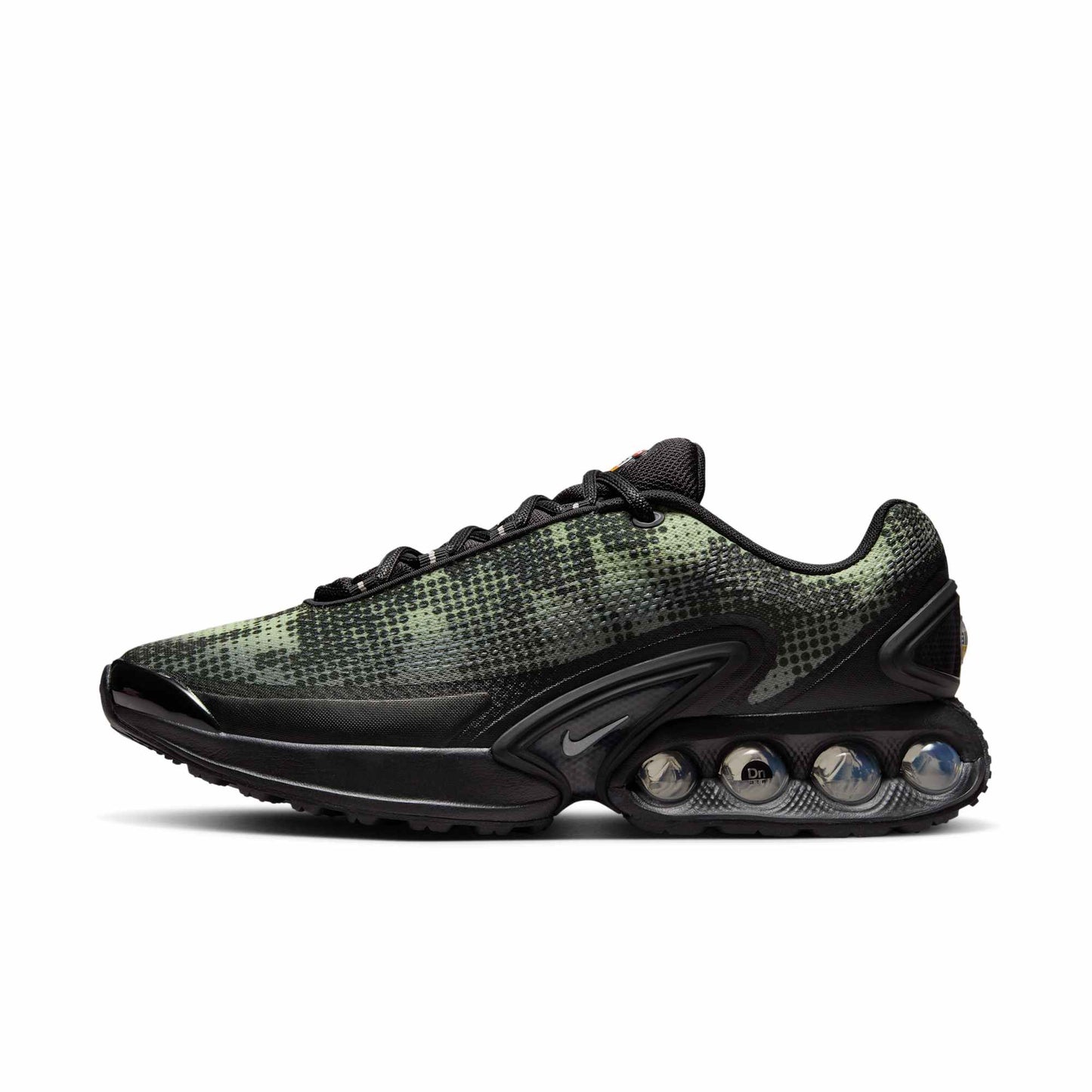 Nike Men's Air Max Dn 'Black Olive Aura Medium Olive Metallic Silver'