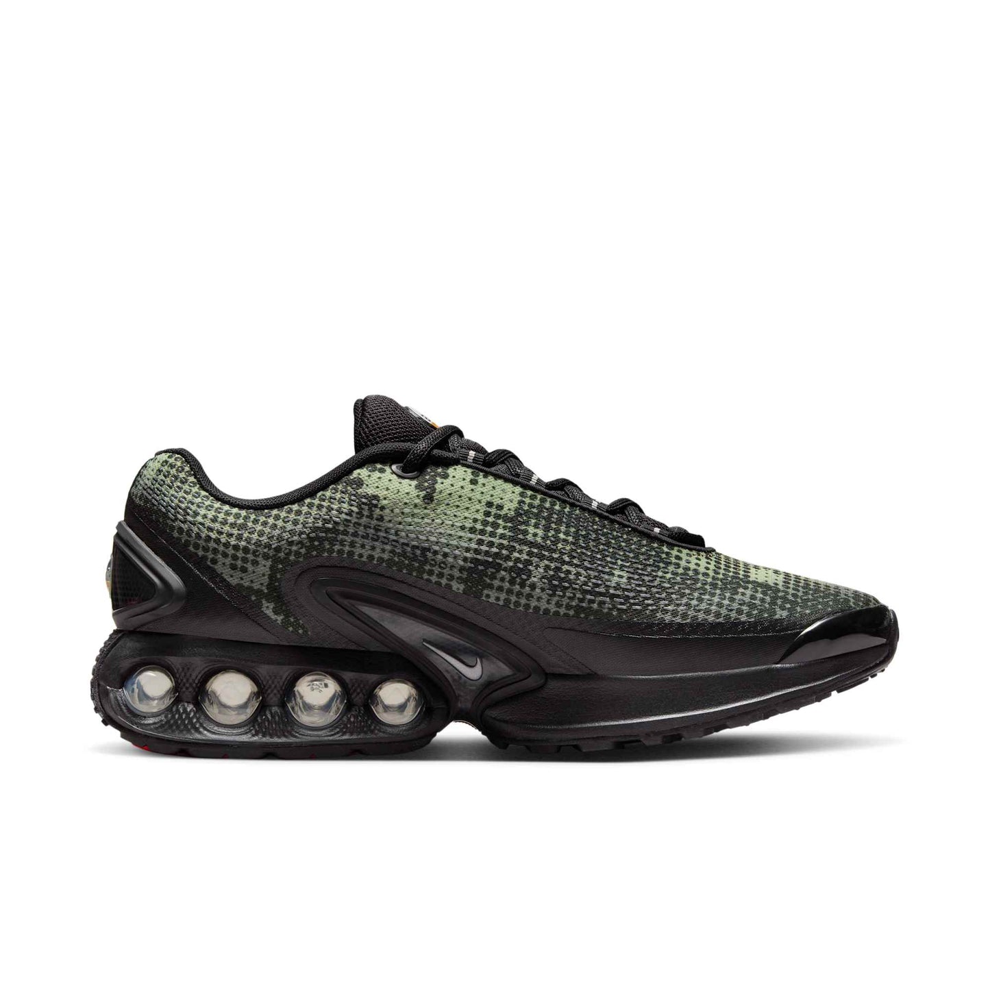 Nike Men's Air Max Dn 'Black Olive Aura Medium Olive Metallic Silver'