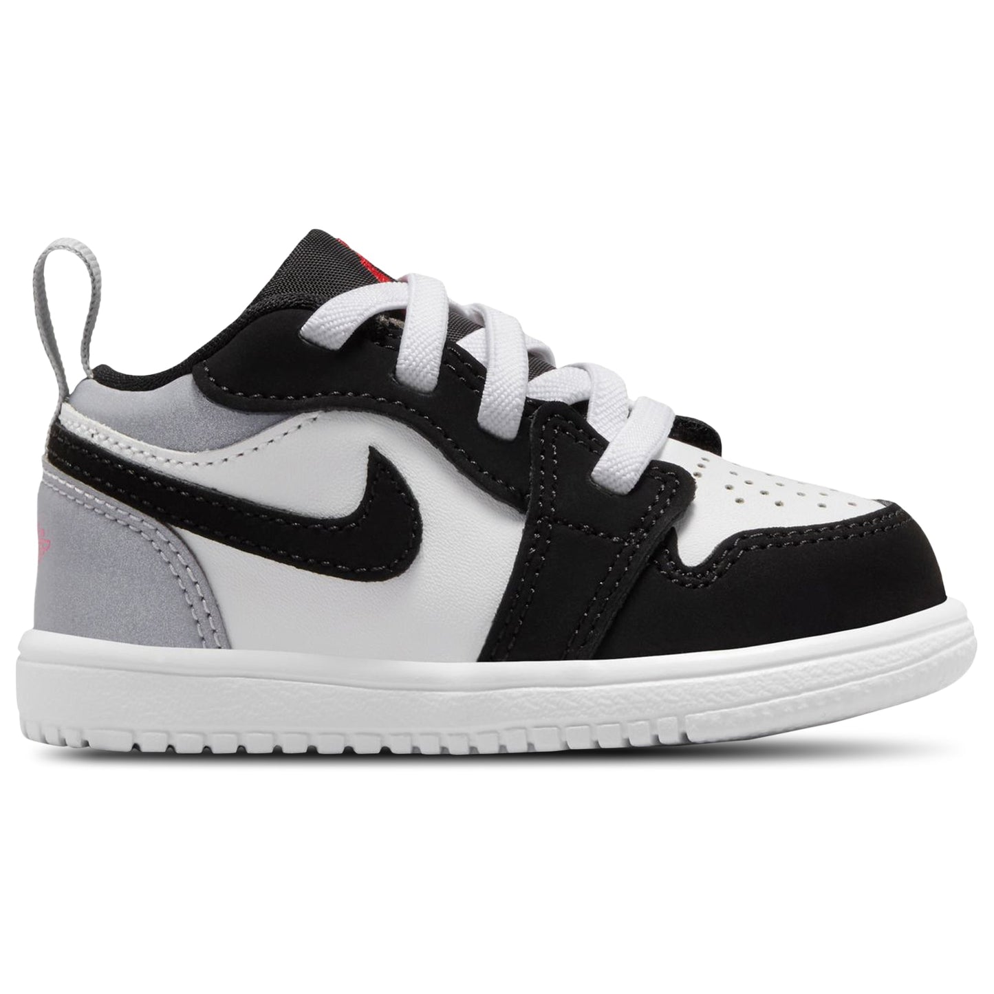 [ib3886-106] Toddlers Air Jordan Retro 1 Low Alt Se 'white Black Matte Silver'