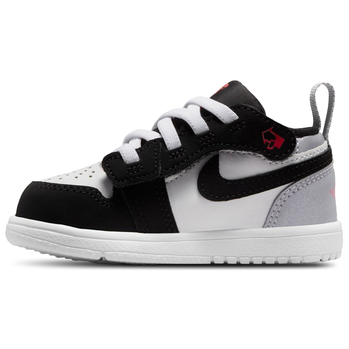 [ib3886-106] Toddlers Air Jordan Retro 1 Low Alt Se 'white Black Matte Silver'