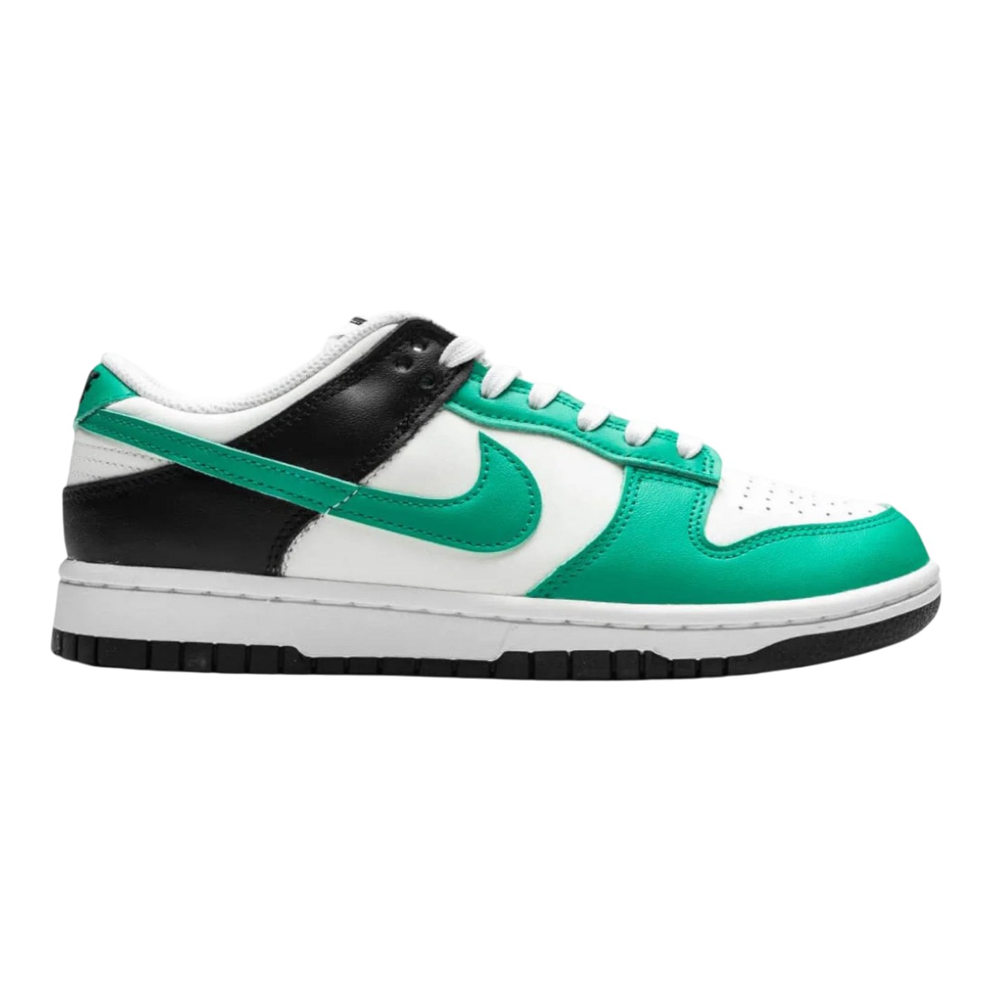 Nike Dunk Low Women's Sneakers — Sail & Stadium Green Leather Low-Top