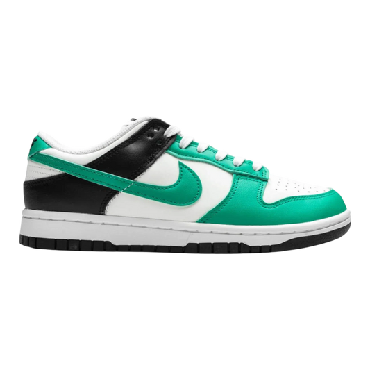 Nike Dunk Low Women's Sneakers — Sail & Stadium Green Leather Low-Top