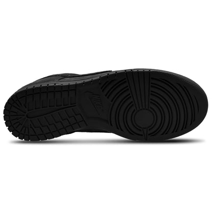 Nike Men's Dunk Low Retro SE Nubuck Triple Black