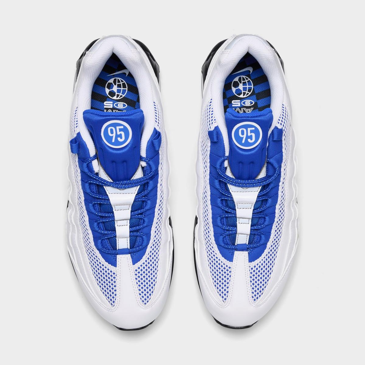 [ib6830-100] Mens Nike Air Max 95 Se 'big Bubble Total 90 White Racer Blue'