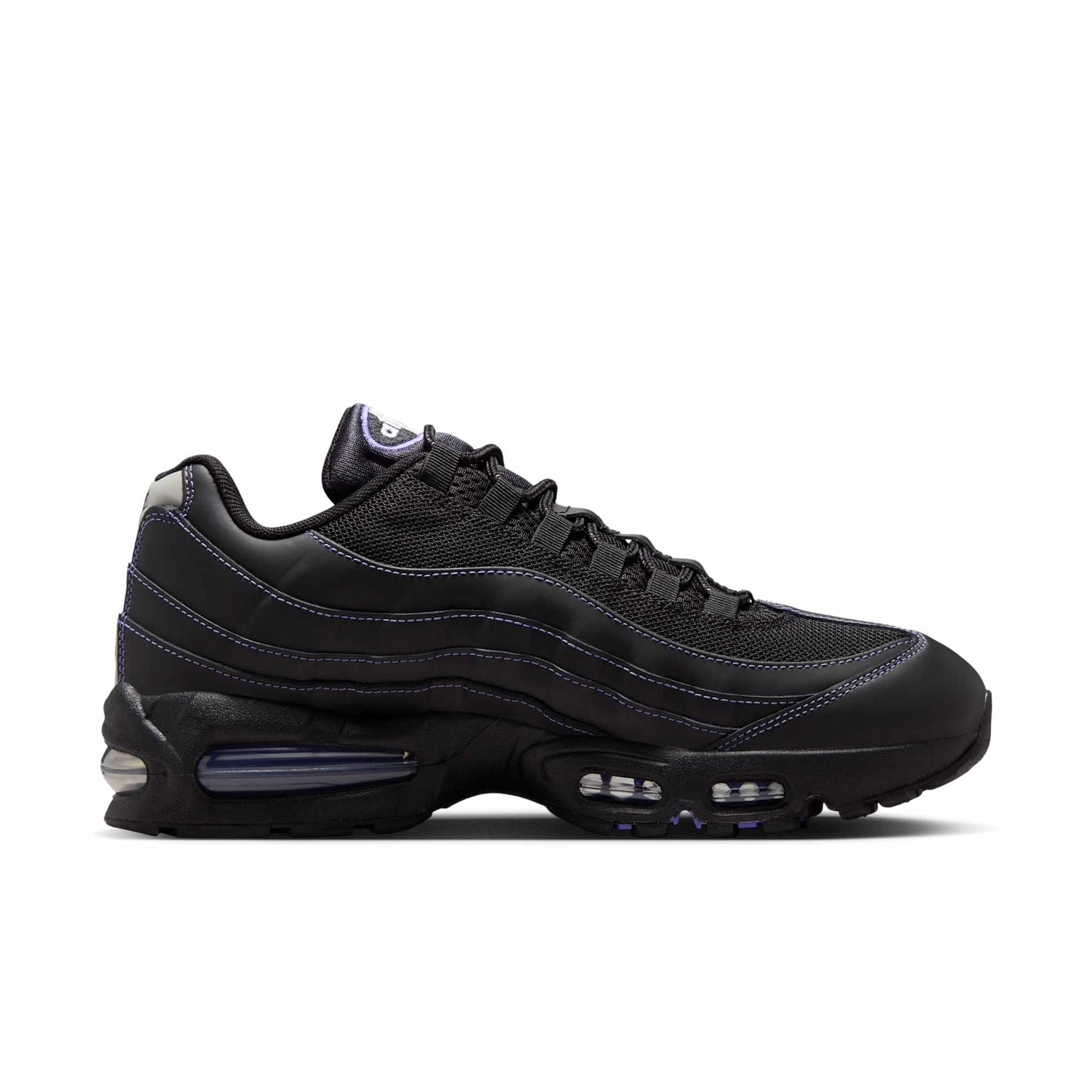 Nike Men's Air Max 95 Og 'Big Bubble Black Persian Violet' Sneakers