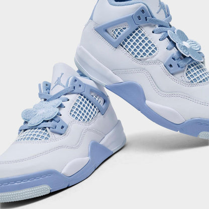 [ib8962-100] Preschool Air Jordan Retro 4 'forget Me Not (ps)'