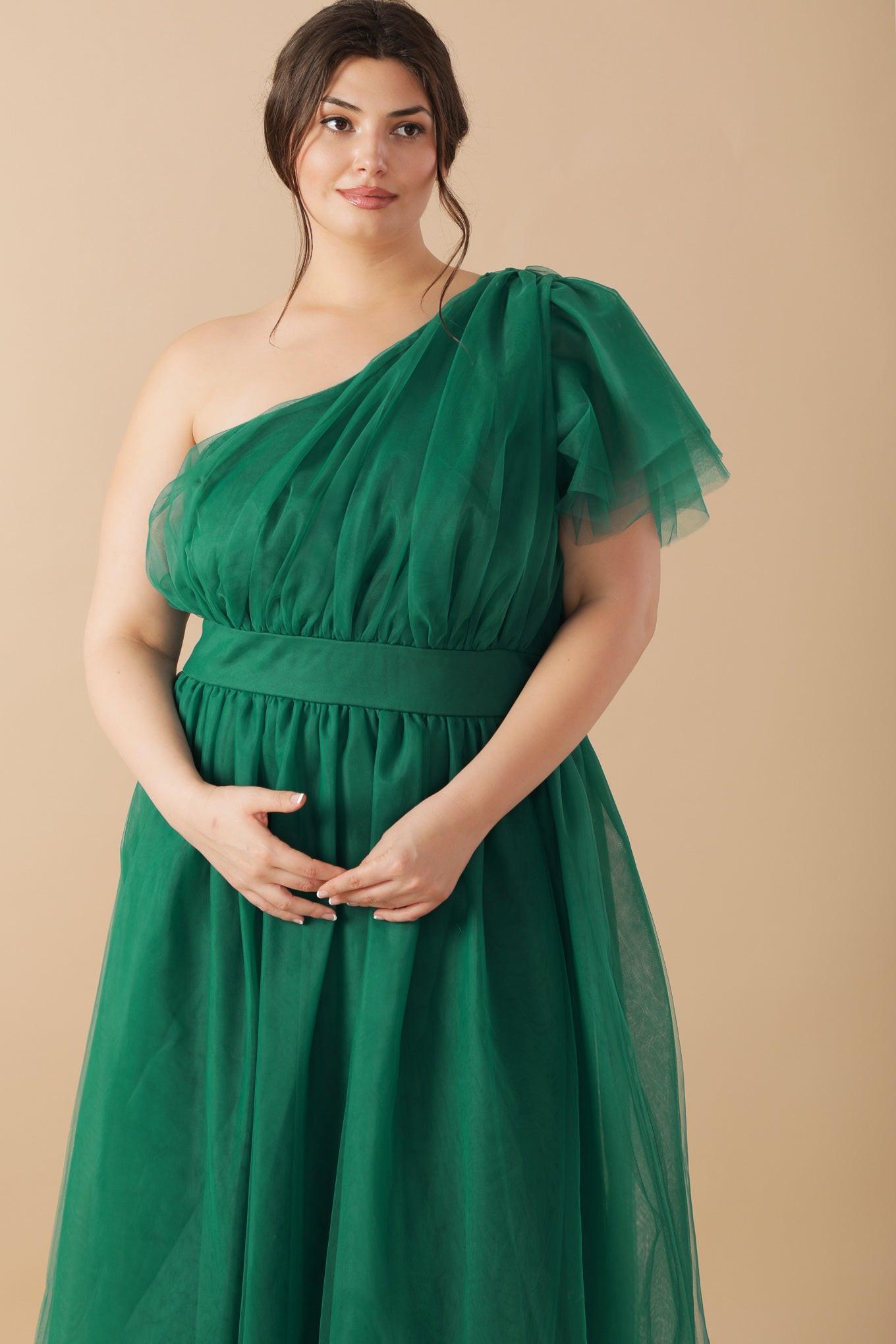 Lively Charm Tulle Midi Dress