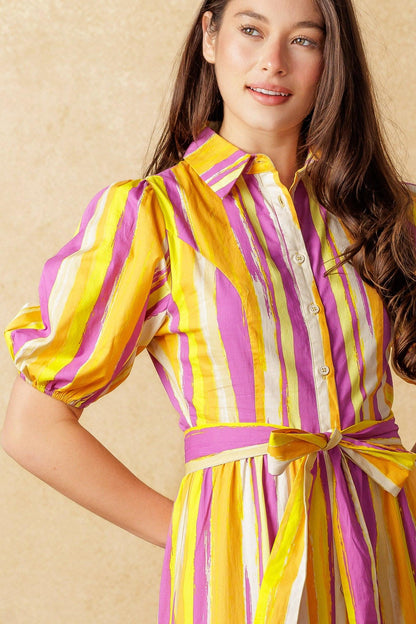 Soiree Sweetness Poplin Maxi Dress