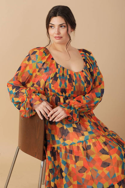Nothing Was the Same Woven Midi Dress