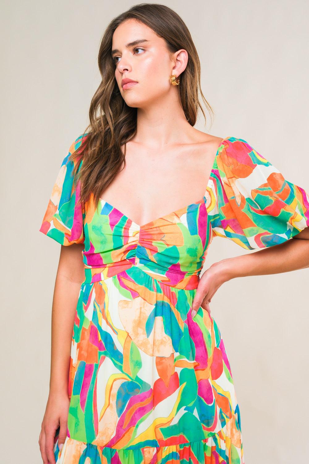 Exceptional Expression Woven Maxi Dress