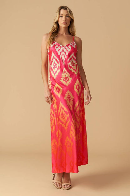 Diamond Girl Woven Slip Dress