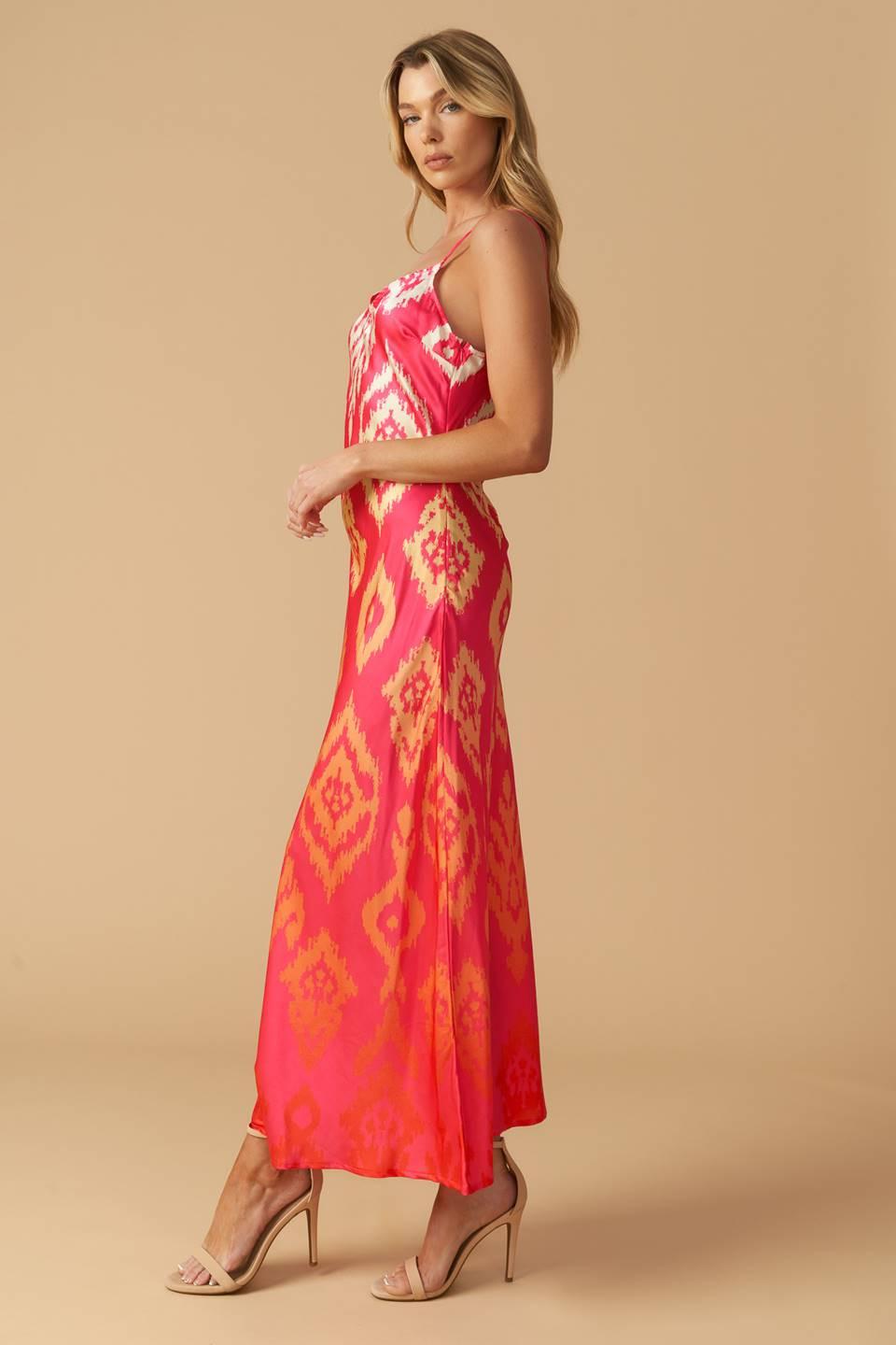 Diamond Girl Woven Slip Dress