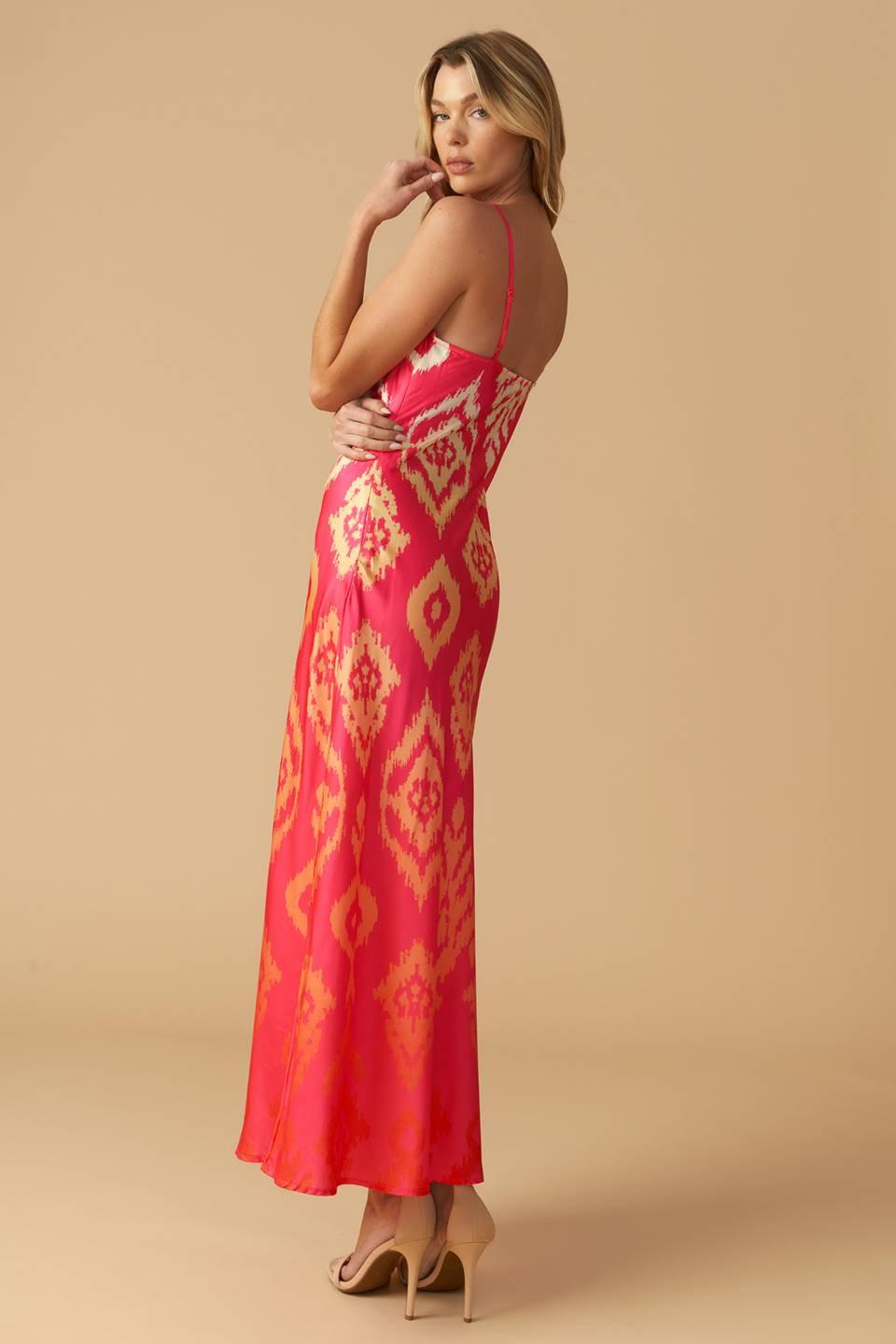 Diamond Girl Woven Slip Dress
