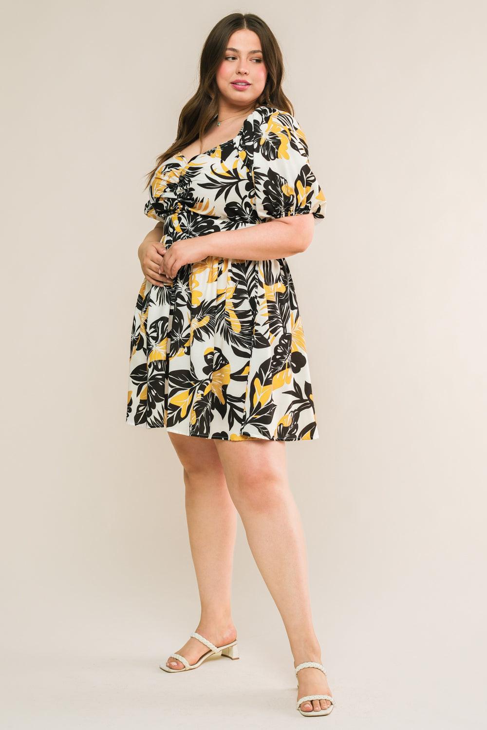 Lead the Way Woven Mini Dress