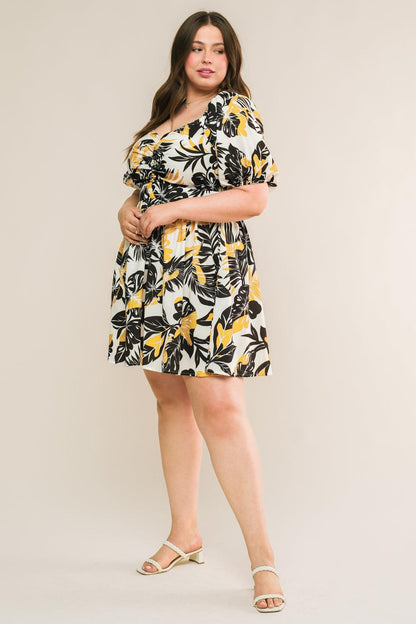 Lead the Way Woven Mini Dress