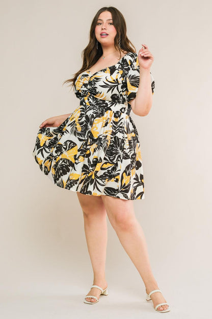 Lead the Way Woven Mini Dress