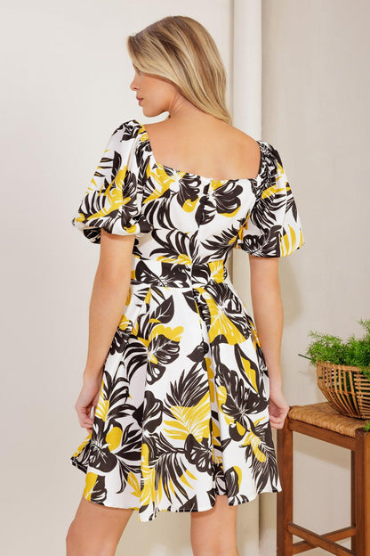 Lead the Way Woven Mini Dress