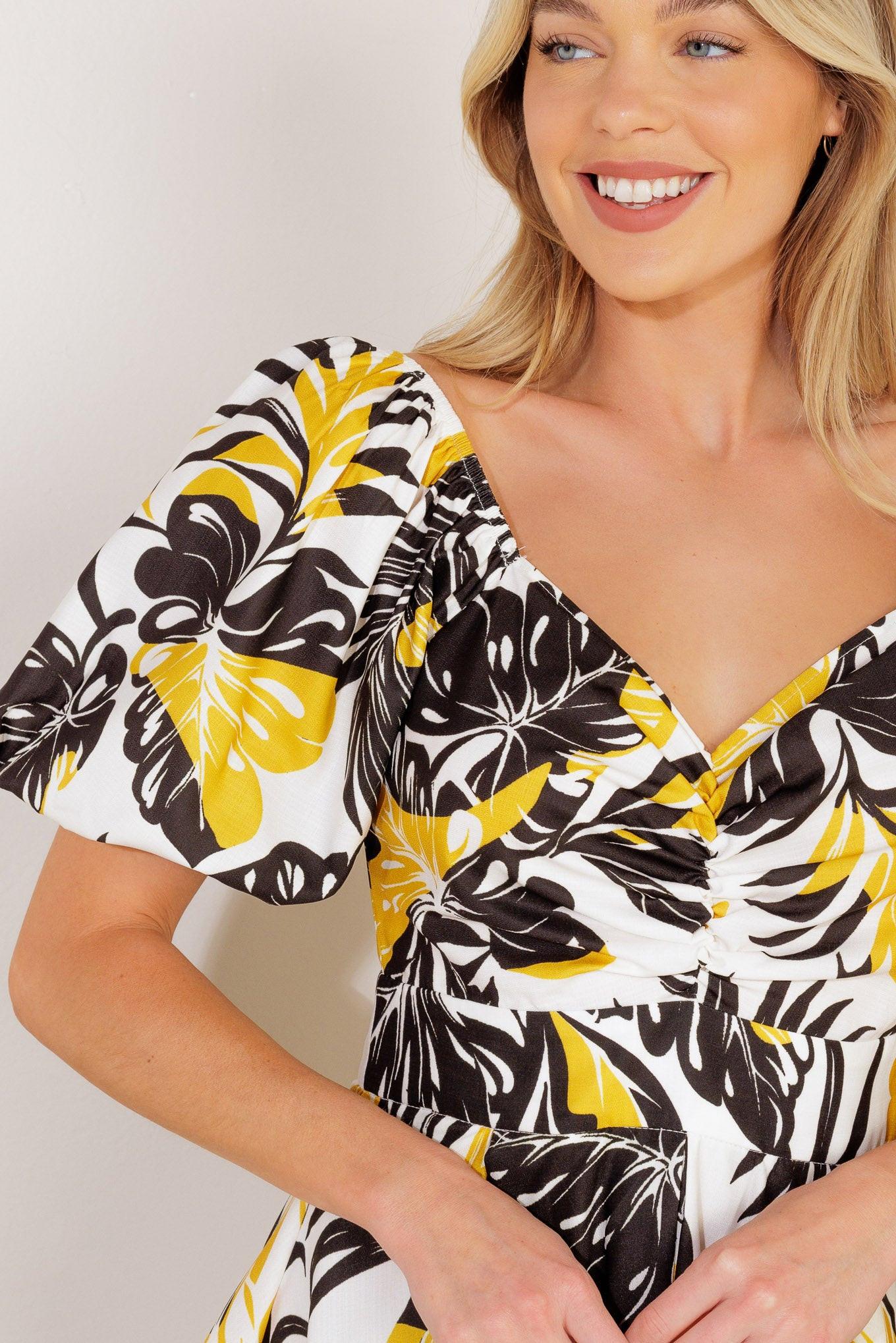 Lead the Way Woven Mini Dress