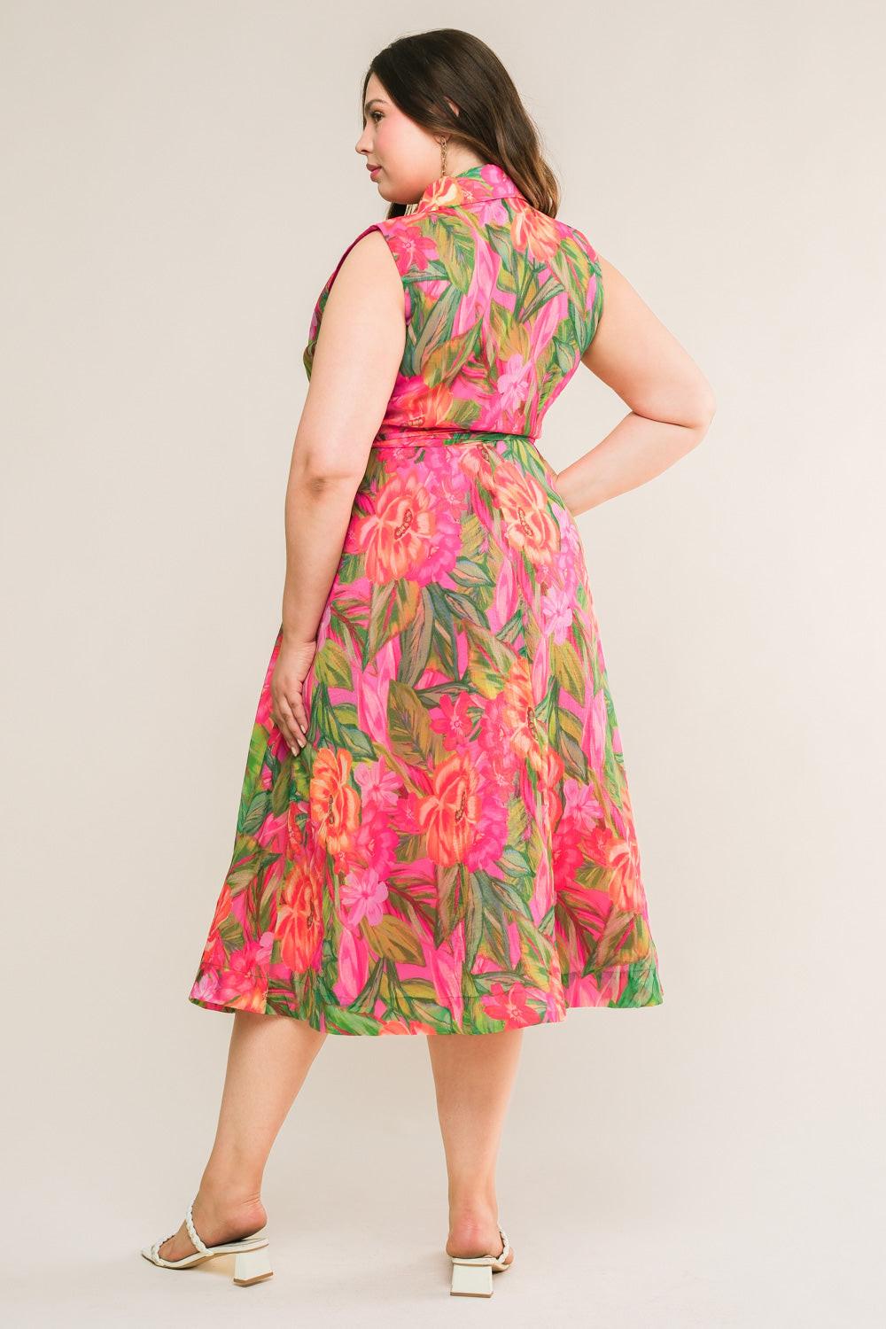 Everyday Dreams Woven Midi Dress