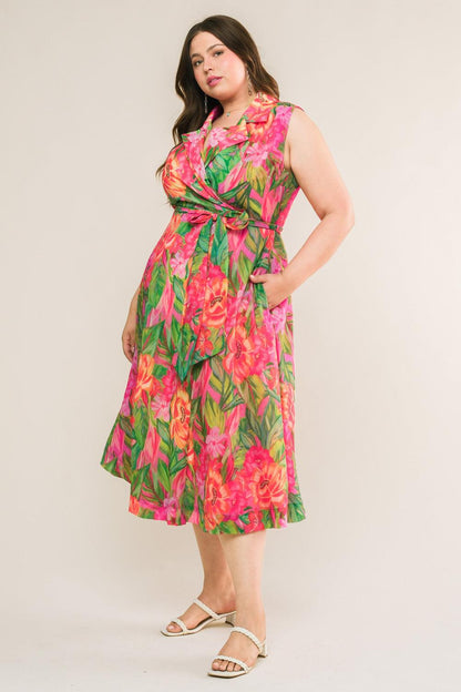 Everyday Dreams Woven Midi Dress